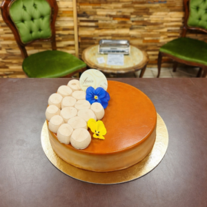 Entremets Chocolat Noir & Caramel